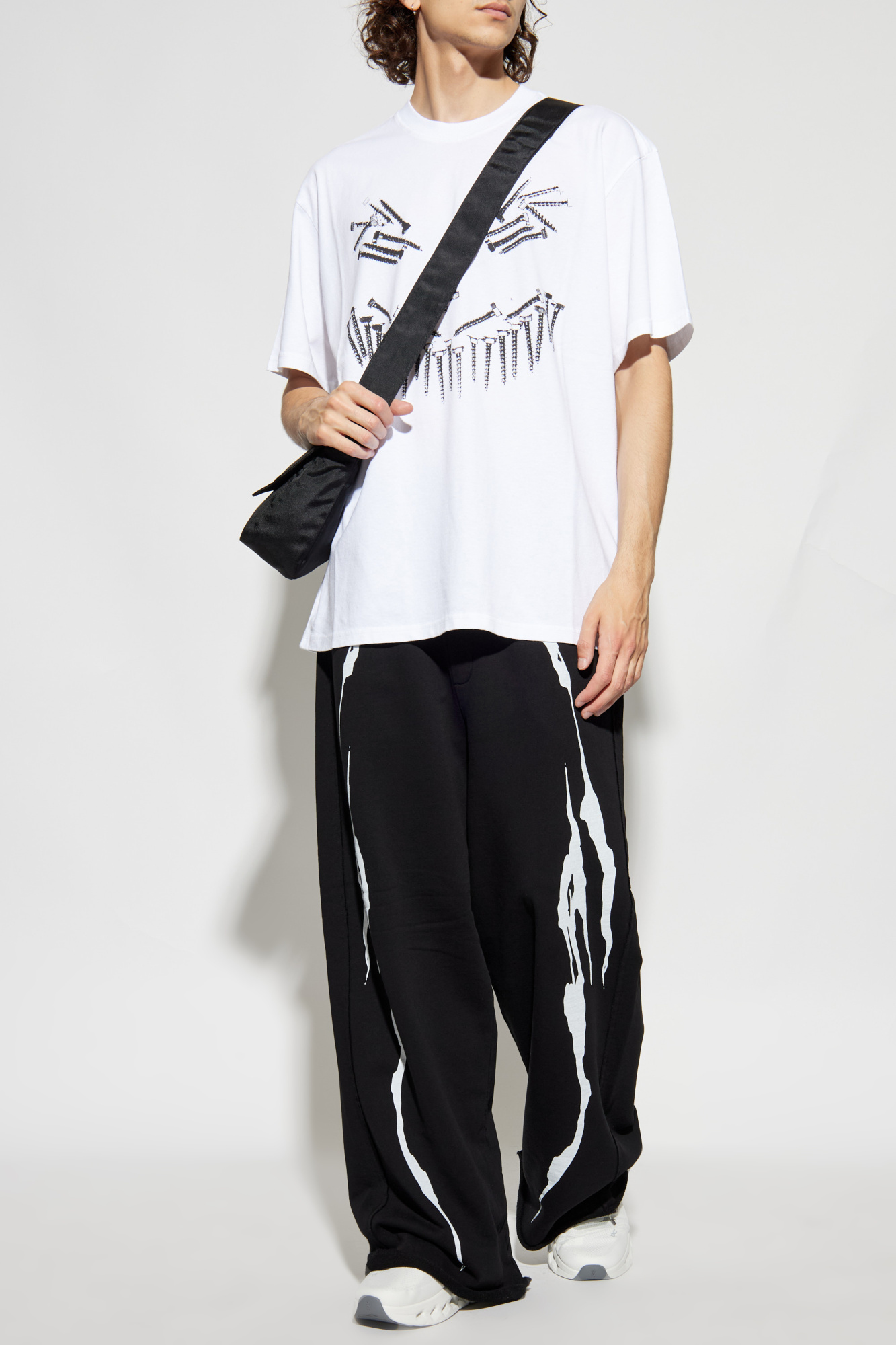White T-shirt with logo 44 Label Group - Vitkac France